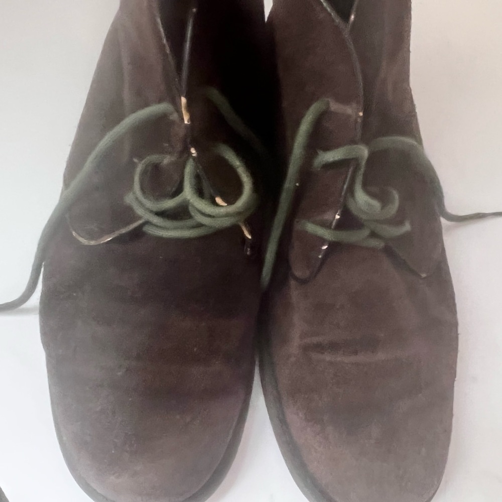 Ann Taylor Loft Dark Brown suede Chukkah Boots